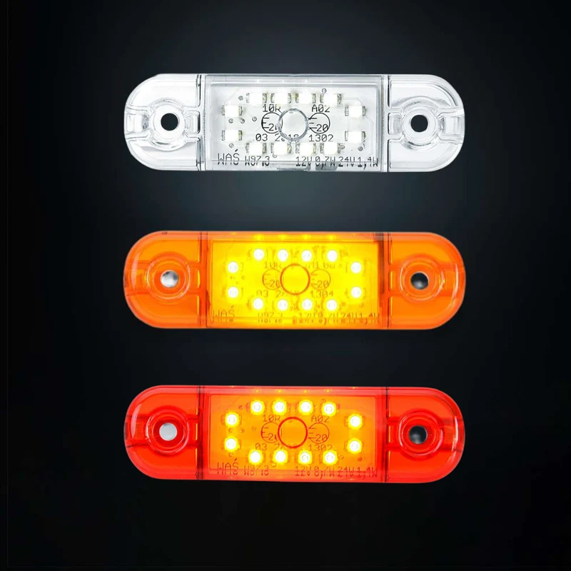 Torcia di segnalazione Strands Freedom Legacy Slim con lente colorata / 12 LED