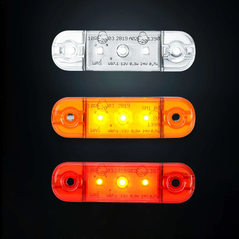 Marcatore luminoso Strands Freedom Legacy Slim con lente colorata