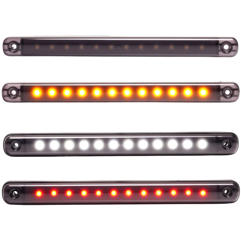 Luci di posizione Strands Dark Knight Slim 238mm / 12 LED