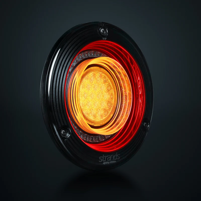Luci posteriori rotonde Strands FOR9T ORBI / Stop, posizione e indicatore di direzione