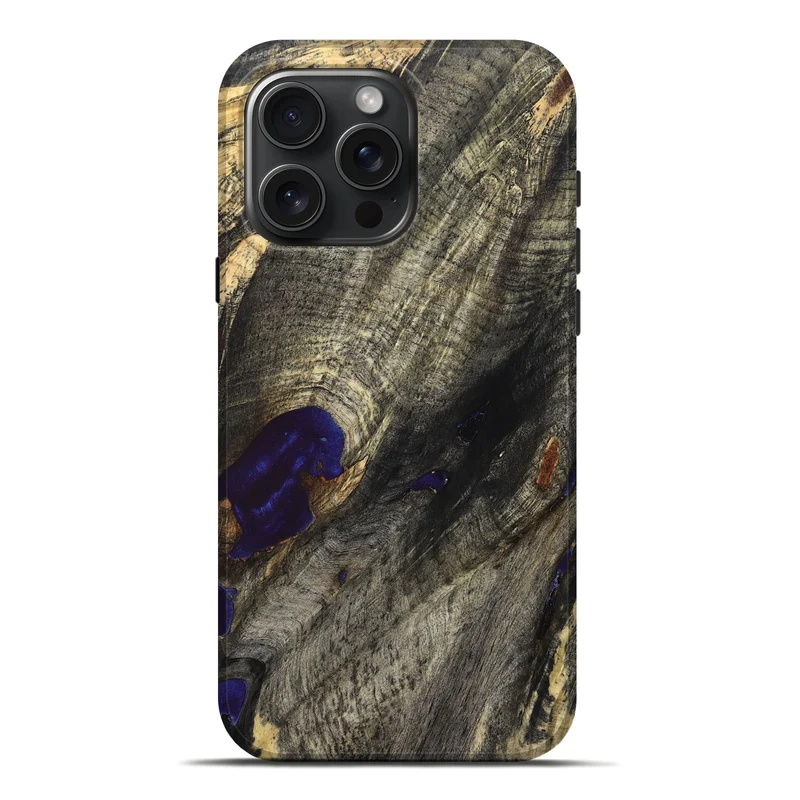 iPhone 16 Pro Max Wood Live Edge Phone Case - Rilla (Solid Wood, 830275)