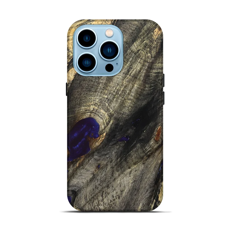 iPhone 14 Pro Wood Live Edge Phone Case - Rilla (Solid Wood, 830275)