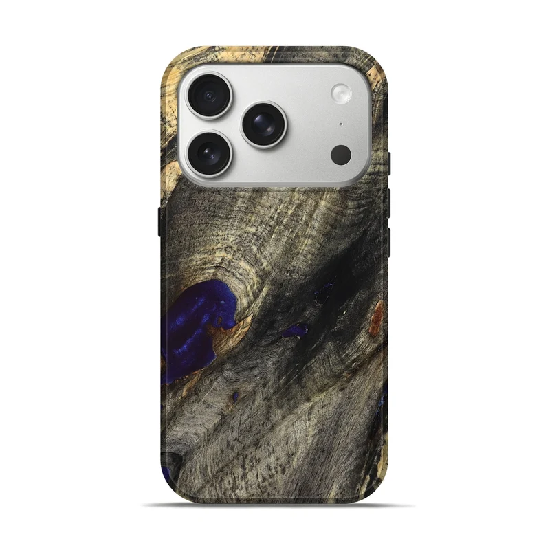 iPhone 17 Pro Wood Live Edge Phone Case - Rilla (Solid Wood, 830275)
