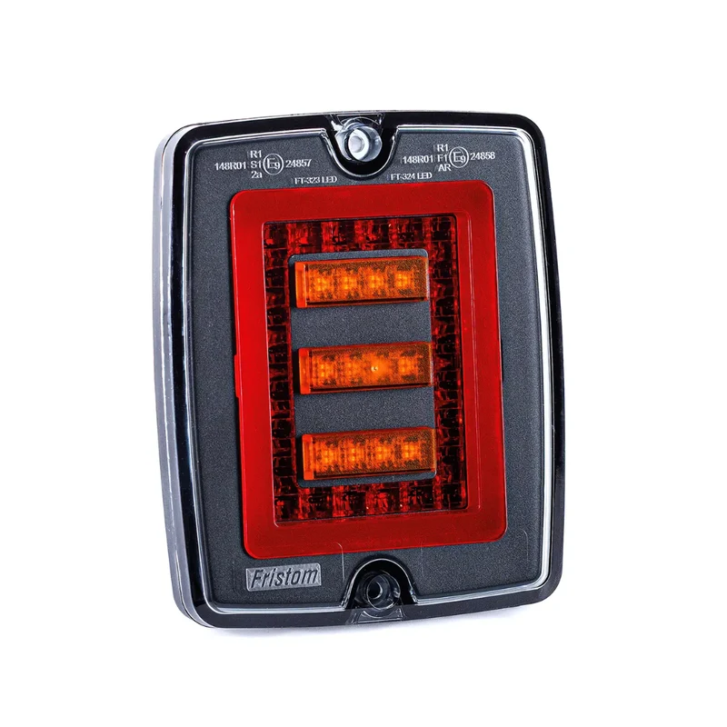 Faro Fristom FT-323 con stop, luce posteriore e indicatore di direzione
