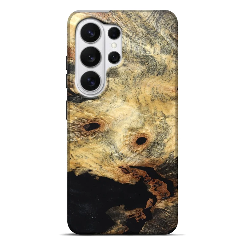 Galaxy S26 Ultra Wood Live Edge Phone Case - Kristin (Solid Wood, 830274)