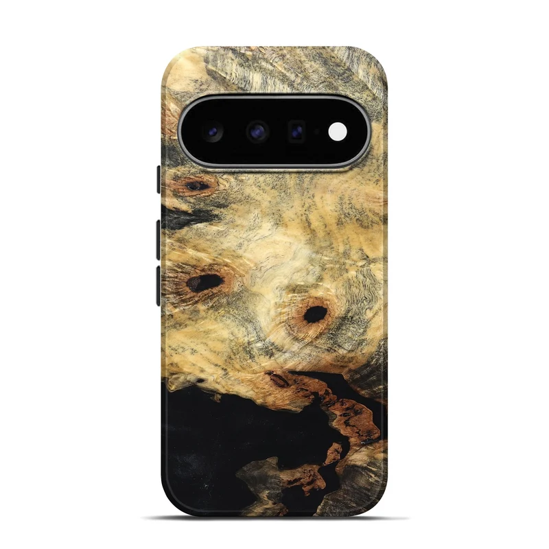Pixel 11 Pro Wood Live Edge Phone Case - Kristin (Solid Wood, 830274)