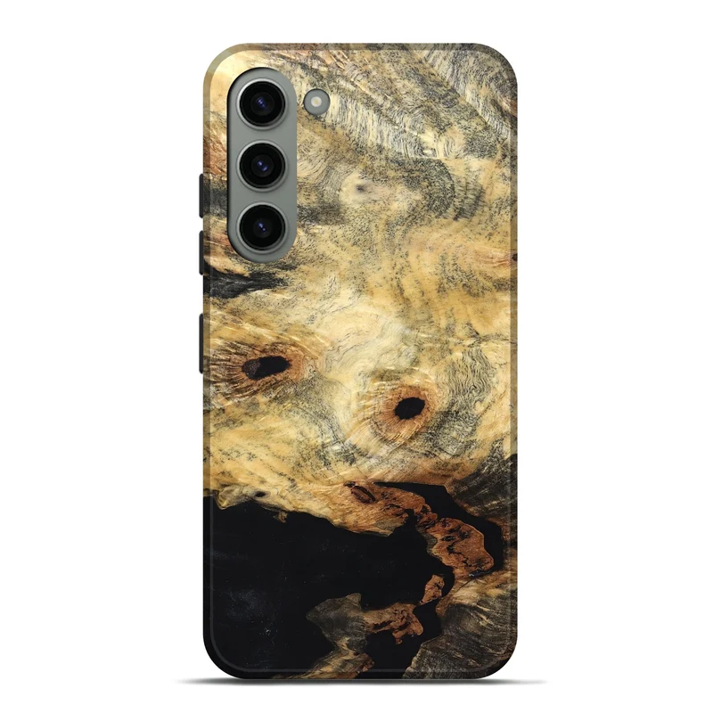 Galaxy S23 Plus Wood Live Edge Phone Case - Kristin (Solid Wood, 830274)