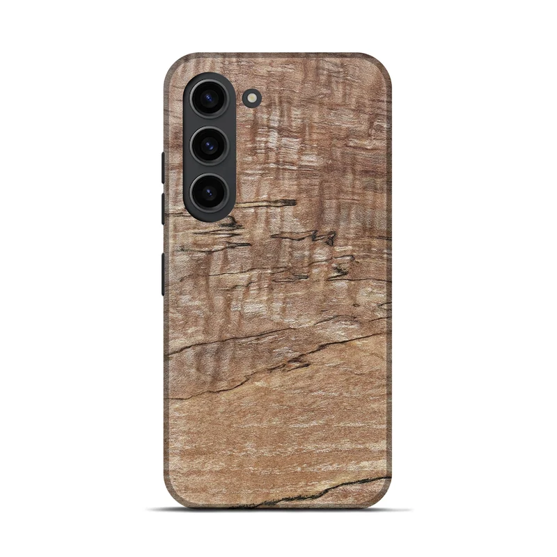 Galaxy S23 Wood Live Edge Phone Case - Kelsi (Solid Wood, 830261)