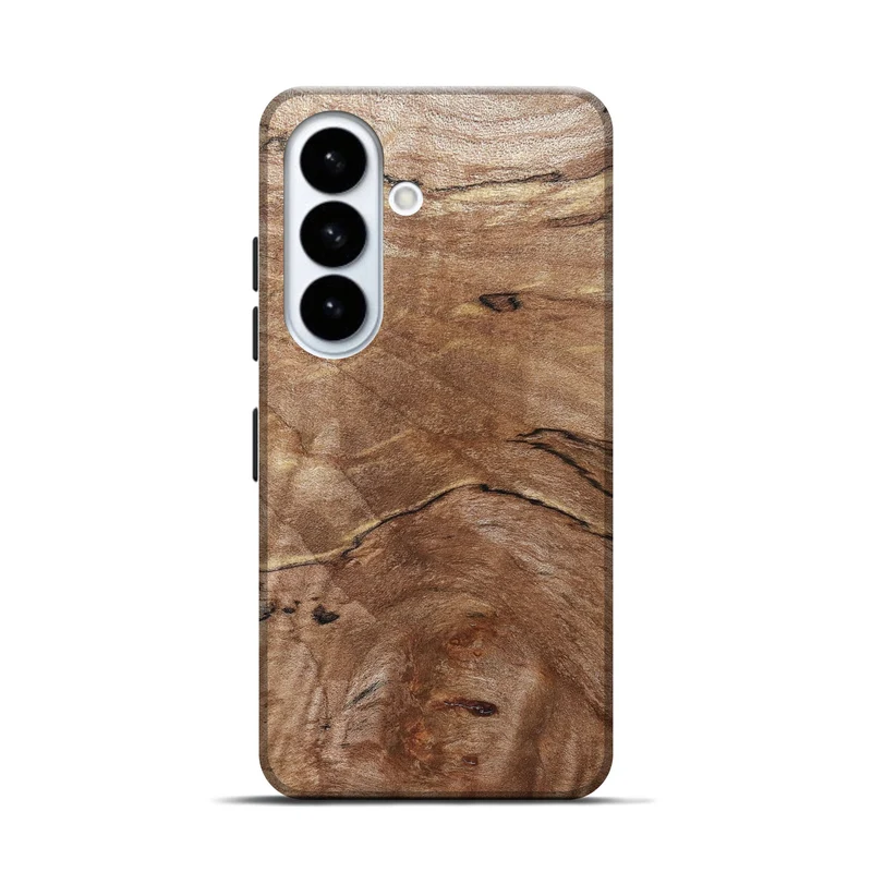 Galaxy S26 Wood Live Edge Phone Case - Tobias (Solid Wood, 830269)