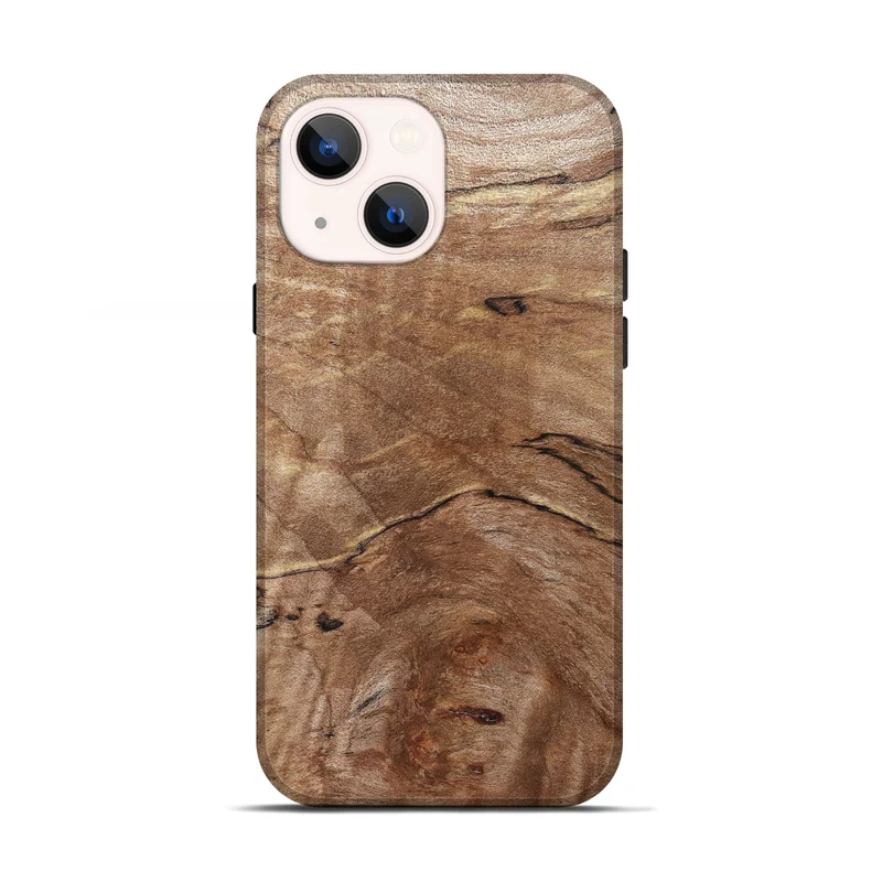 iPhone 13 Wood Live Edge Phone Case - Tobias (Solid Wood, 830269)