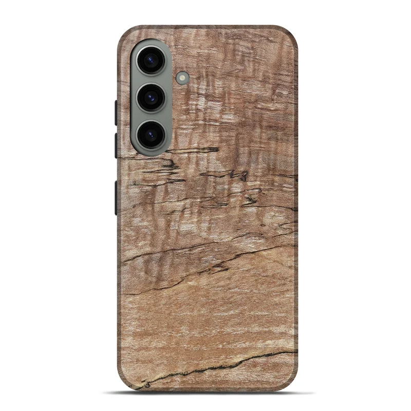 Galaxy S24 Plus Wood Live Edge Phone Case - Kelsi (Solid Wood, 830261)