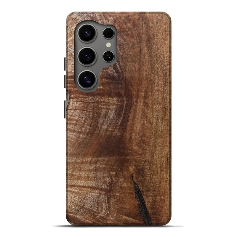 Galaxy S25 Ultra Wood Live Edge Phone Case - Amiri (Solid Wood, 830265)