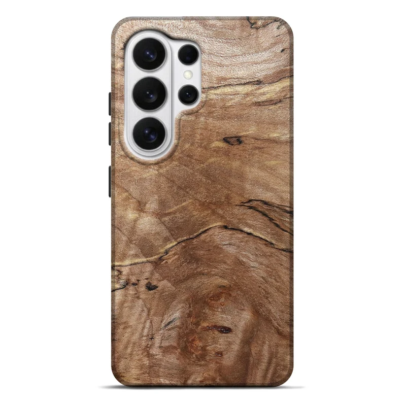 Galaxy S26 Ultra Wood Live Edge Phone Case - Tobias (Solid Wood, 830269)