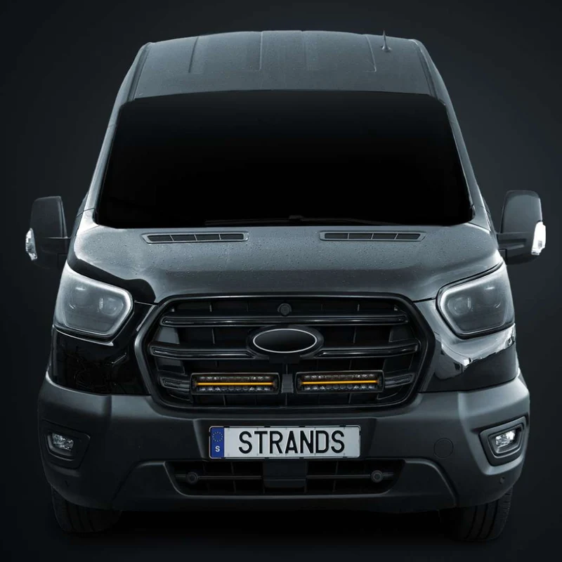 Kit griglia barra luminosa Strands Twin Siberia XPA da 12" per Ford Transit 2019-