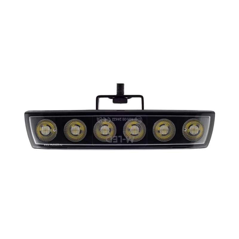 Lampada da lavoro a LED sottile effetto scuro con bordo curvo / 30 W