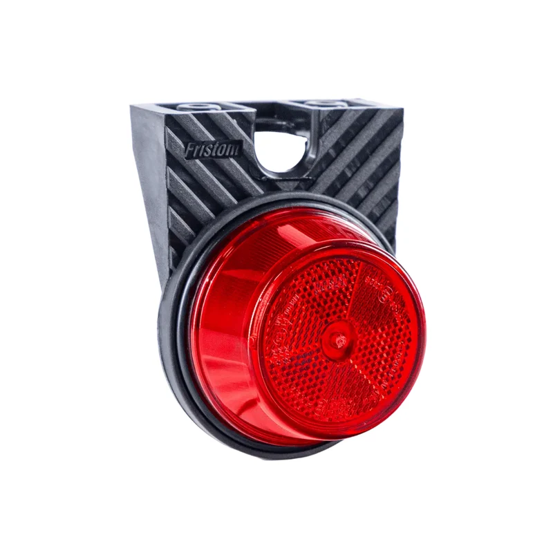 Luci di segnalazione a LED rotonde Fristom FT-059 con riflettore e staffa