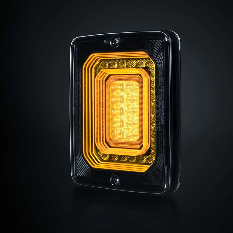 Spia luminosa Strands FOR9T Illusion con lente scura