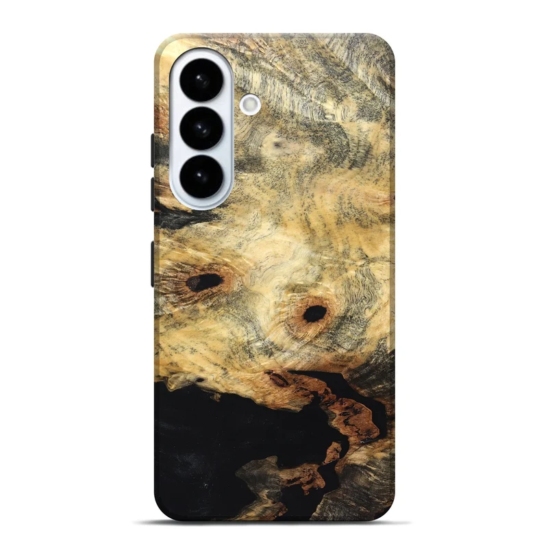 Galaxy S26 Plus Wood Live Edge Phone Case - Kristin (Solid Wood, 830274)