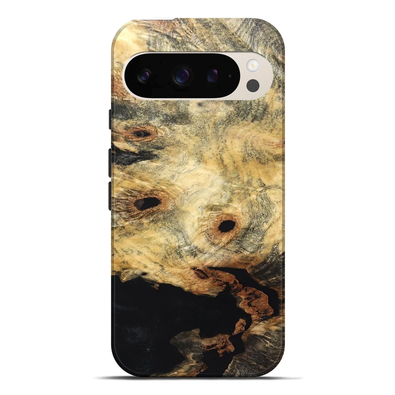 Pixel 10 Pro XL Wood Live Edge Phone Case - Kristin (Solid Wood, 830274)