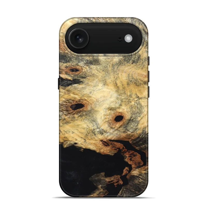 iPhone 17 Air Wood Live Edge Phone Case - Kristin (Solid Wood, 830274)