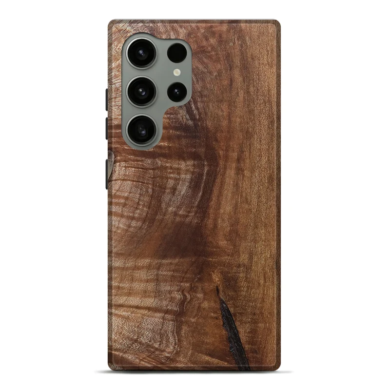 Galaxy S24 Ultra Wood Live Edge Phone Case - Amiri (Solid Wood, 830265)