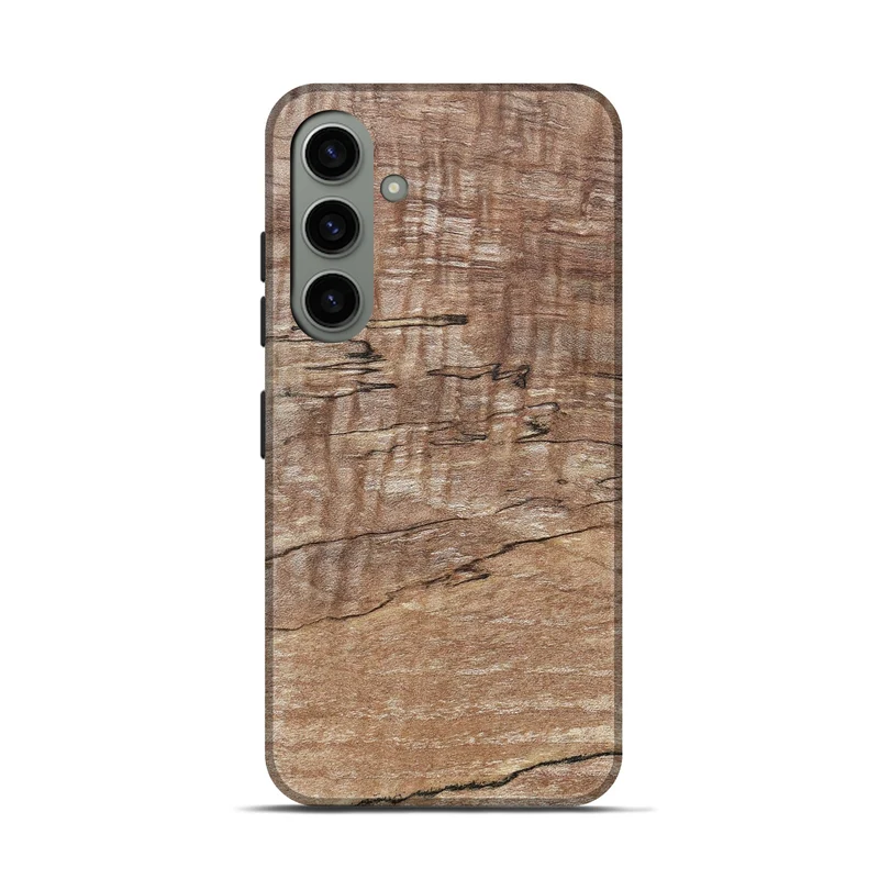 Galaxy S24 Wood Live Edge Phone Case - Kelsi (Solid Wood, 830261)