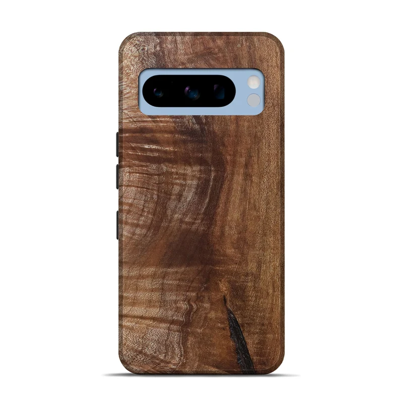 Pixel 8 Pro Wood Live Edge Phone Case - Amiri (Solid Wood, 830265)