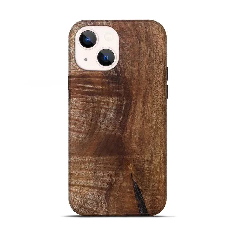 iPhone 13 Wood Live Edge Phone Case - Amiri (Solid Wood, 830265)