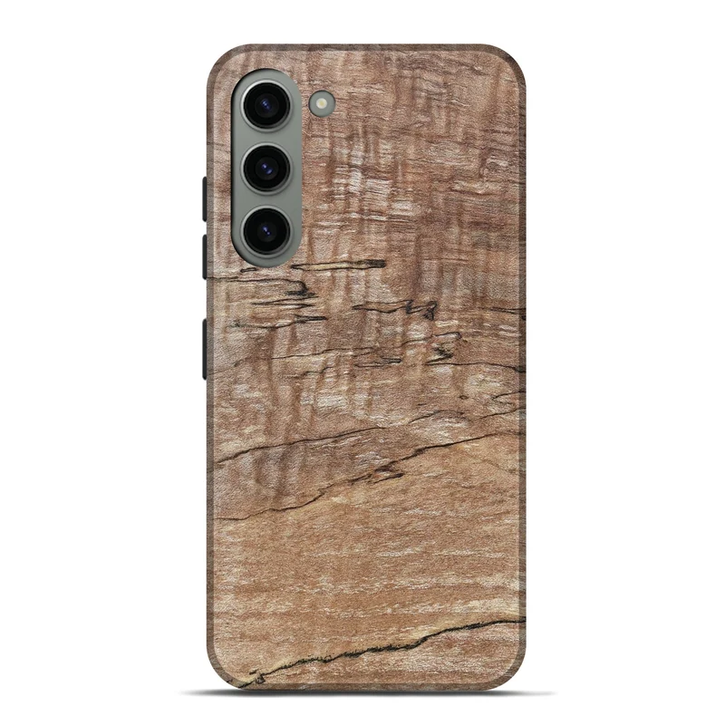Galaxy S23 Plus Wood Live Edge Phone Case - Kelsi (Solid Wood, 830261)