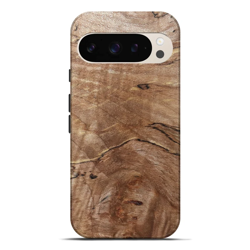 Pixel 9 Pro XL Wood Live Edge Phone Case - Tobias (Solid Wood, 830269)