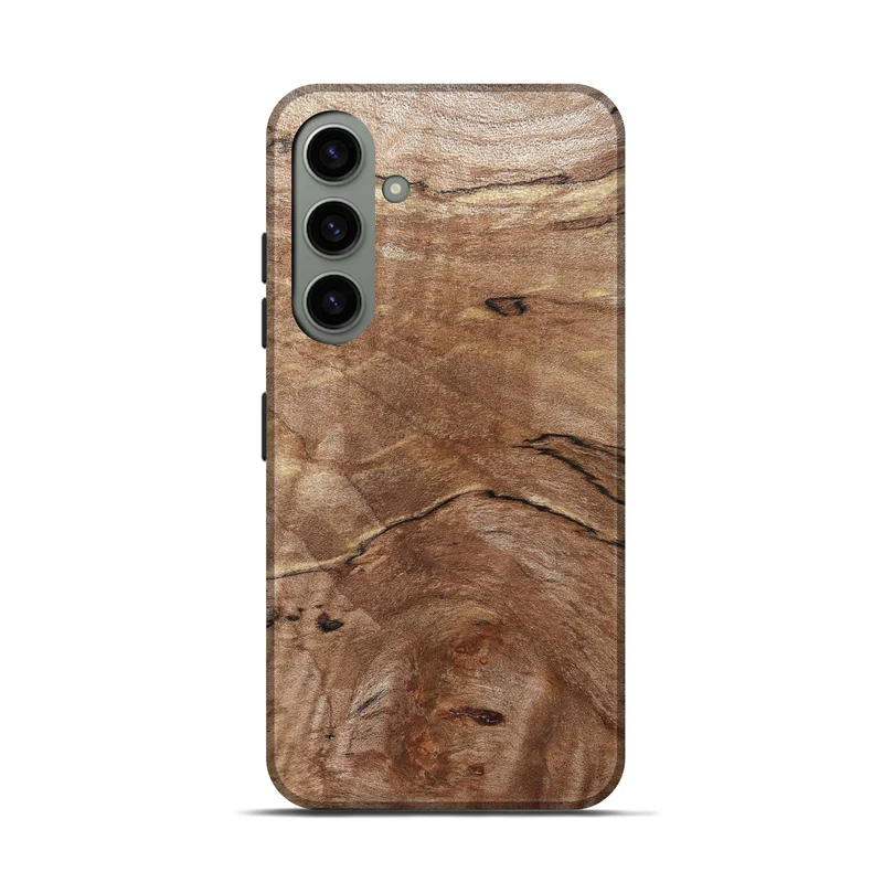 Galaxy S24 Wood Live Edge Phone Case - Tobias (Solid Wood, 830269)