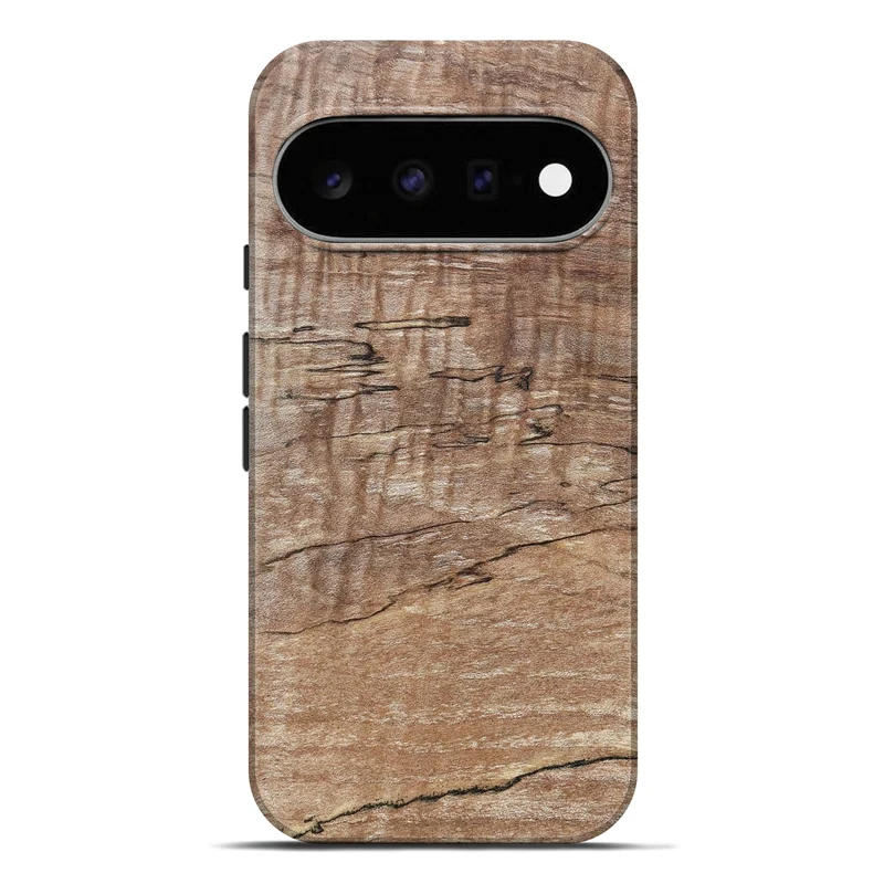Pixel 11 Pro XL Wood Live Edge Phone Case - Kelsi (Solid Wood, 830261)