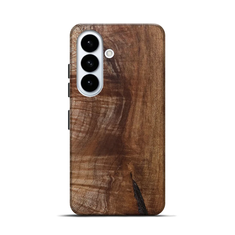 Galaxy S26 Wood Live Edge Phone Case - Amiri (Solid Wood, 830265)