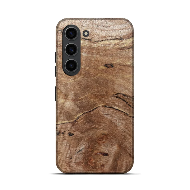 Galaxy S23 Wood Live Edge Phone Case - Tobias (Solid Wood, 830269)