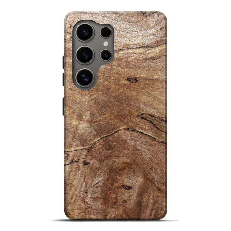 Galaxy S25 Ultra Wood Live Edge Phone Case - Tobias (Solid Wood, 830269)