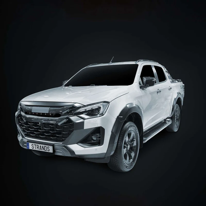 Kit griglia per barra luminosa Strands Dark Knight Nuuk da 20" per Isuzu D-Max 2025