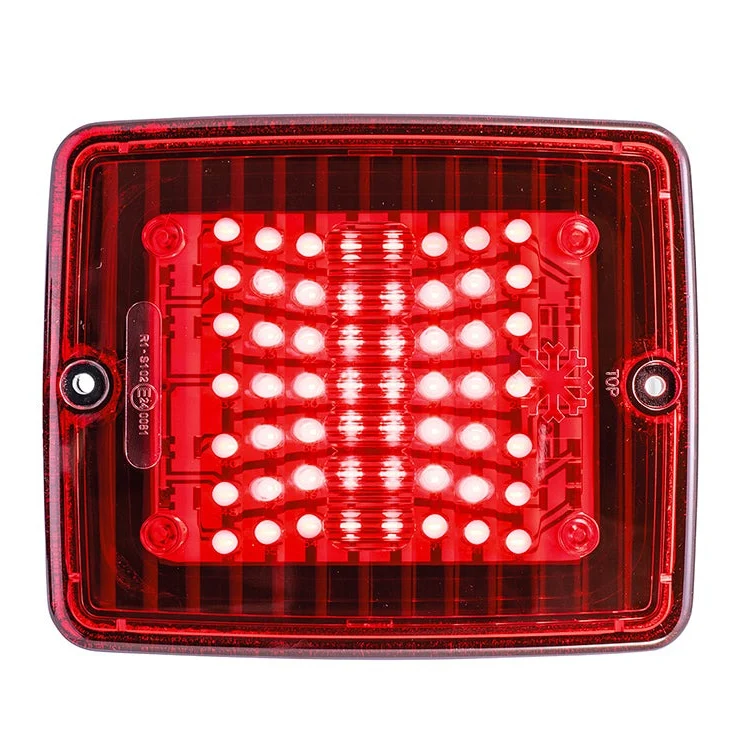 Fanale posteriore a LED Strands IZE con lente rossa