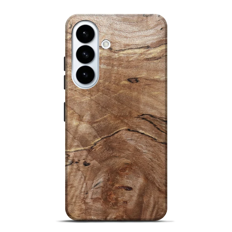 Galaxy S26 Plus Wood Live Edge Phone Case - Tobias (Solid Wood, 830269)