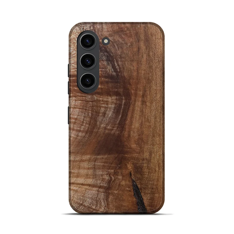 Galaxy S23 Wood Live Edge Phone Case - Amiri (Solid Wood, 830265)
