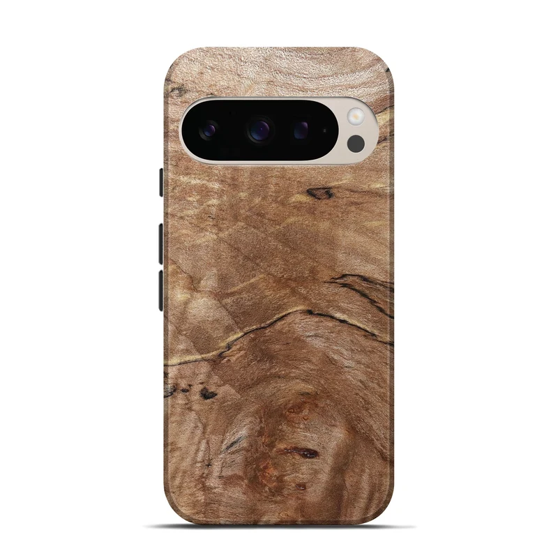 Pixel 10 Pro Wood Live Edge Phone Case - Tobias (Solid Wood, 830269)