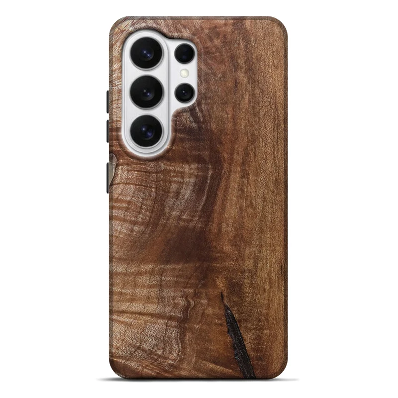 Galaxy S26 Ultra Wood Live Edge Phone Case - Amiri (Solid Wood, 830265)