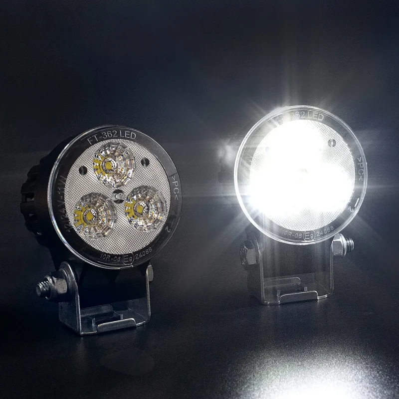 Faro da lavoro a LED rotondo Fristom / fascio spot o flood / 1200 lm