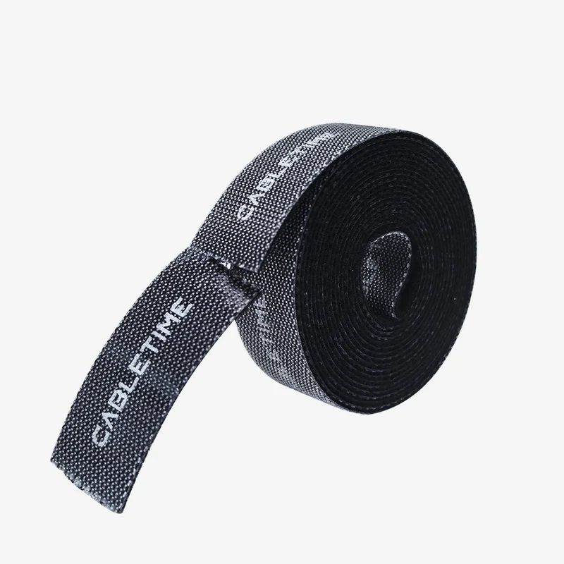 Tearable and Reusable Hook and Loop Cable Tie Roll 2M 5M
