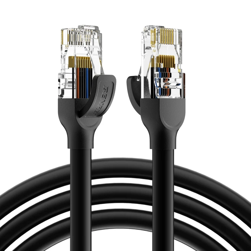 BENFEI Cat 6 Ethernet Cable 100ft, 250MHz 10Gbps Network Cable, RJ45 LAN Cable for 10/100/1000/10000 Mbps Network, Compatible with Router, Modem, Gaming Console, Streaming Devices, Laptop, PC