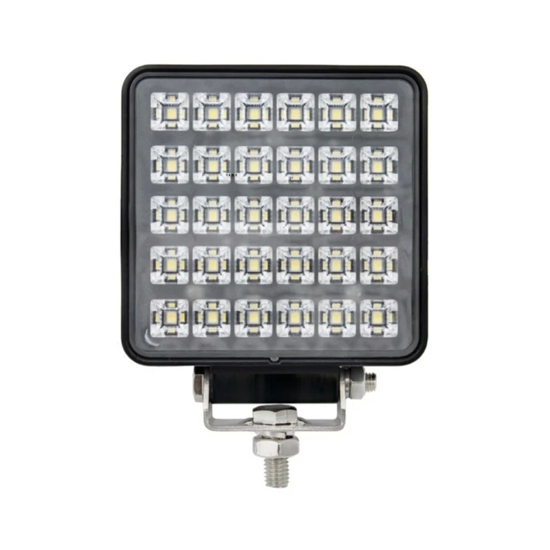 Lampada da lavoro a LED quadrata Premium con staffa in acciaio inossidabile / 30 W
