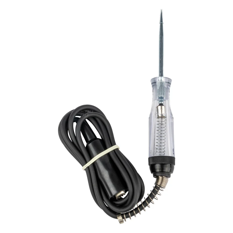 Tester per circuiti ad alta resistenza con clip a coccodrillo / 6-24 V
