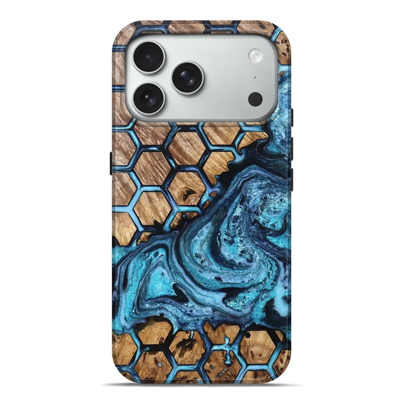 iPhone 18 Pro Max Wood Live Edge Phone Case - Rhianna (Pattern, 830257)