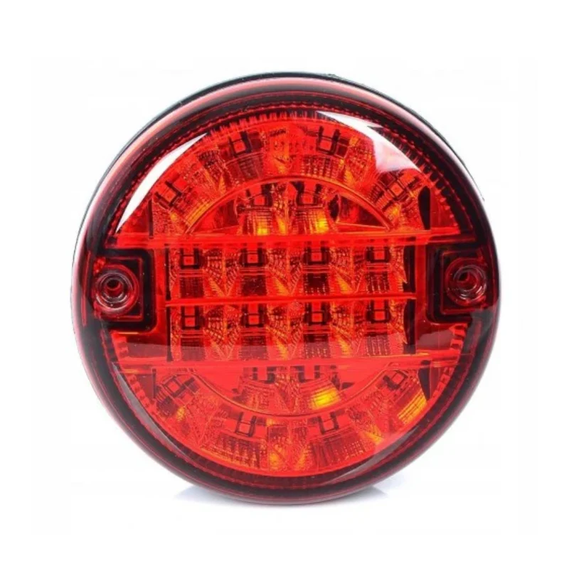Faro fendinebbia rotondo a forma di hamburger, diametro 140 mm