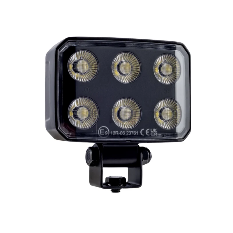 Lampada da lavoro a LED Dark Look con bordo curvo / 40W
