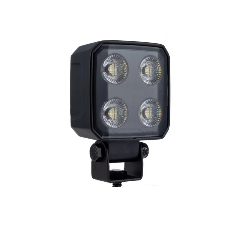 Lampada da lavoro a LED Dark Look con bordo curvo / 30W